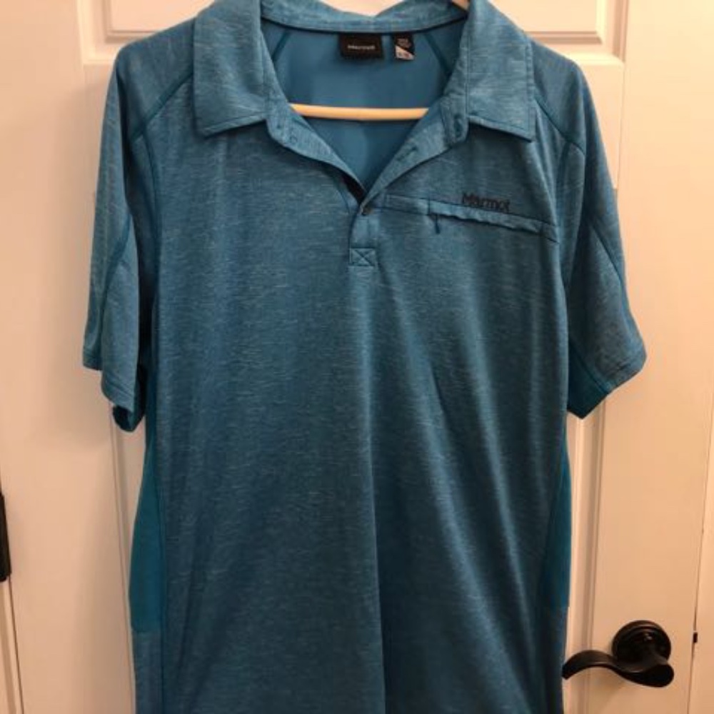 Marmot Men's XL Dryfit Short Sleeved Shirt